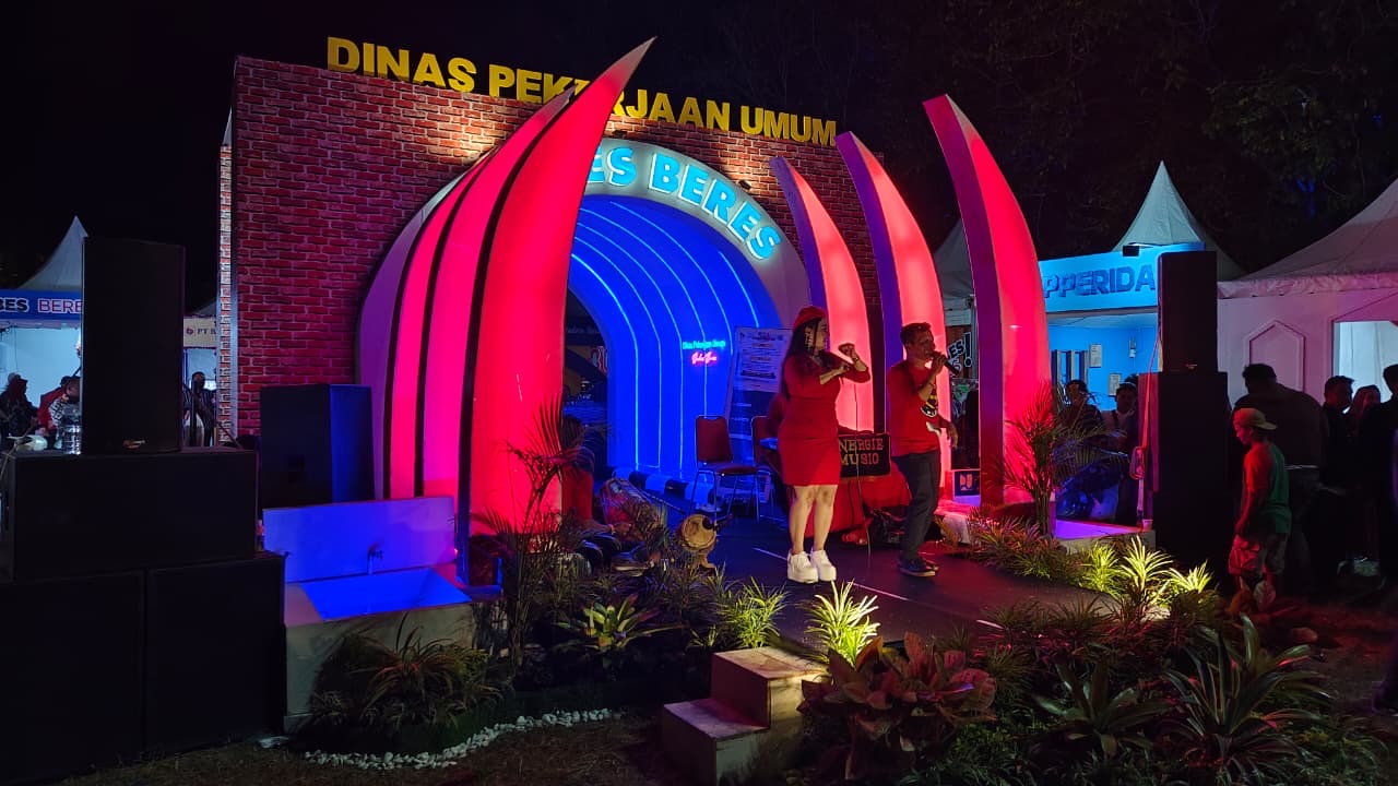 Usung Tema 'Love Tunnel', Pengunjung Stan DPU Tembus 442 Orang