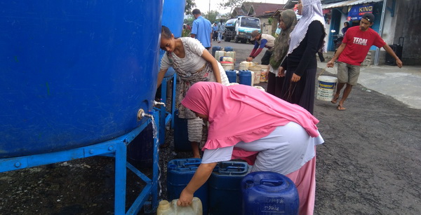 Tandon Air Hujan Kering, Warga 6 RT di Desa Siremeng Pemalang Kesulitan Air Bersih