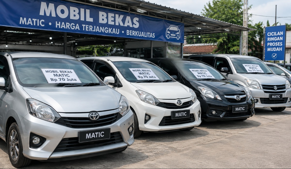 Daftar Mobil Matic Bekas 70 Juta Hemat BBM yang Pas untuk Pemula