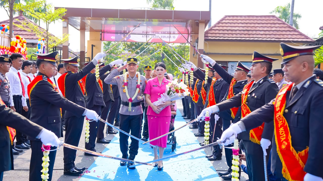 Pucuk Pimpinan Polres Tegal Kota Resmi Berganti