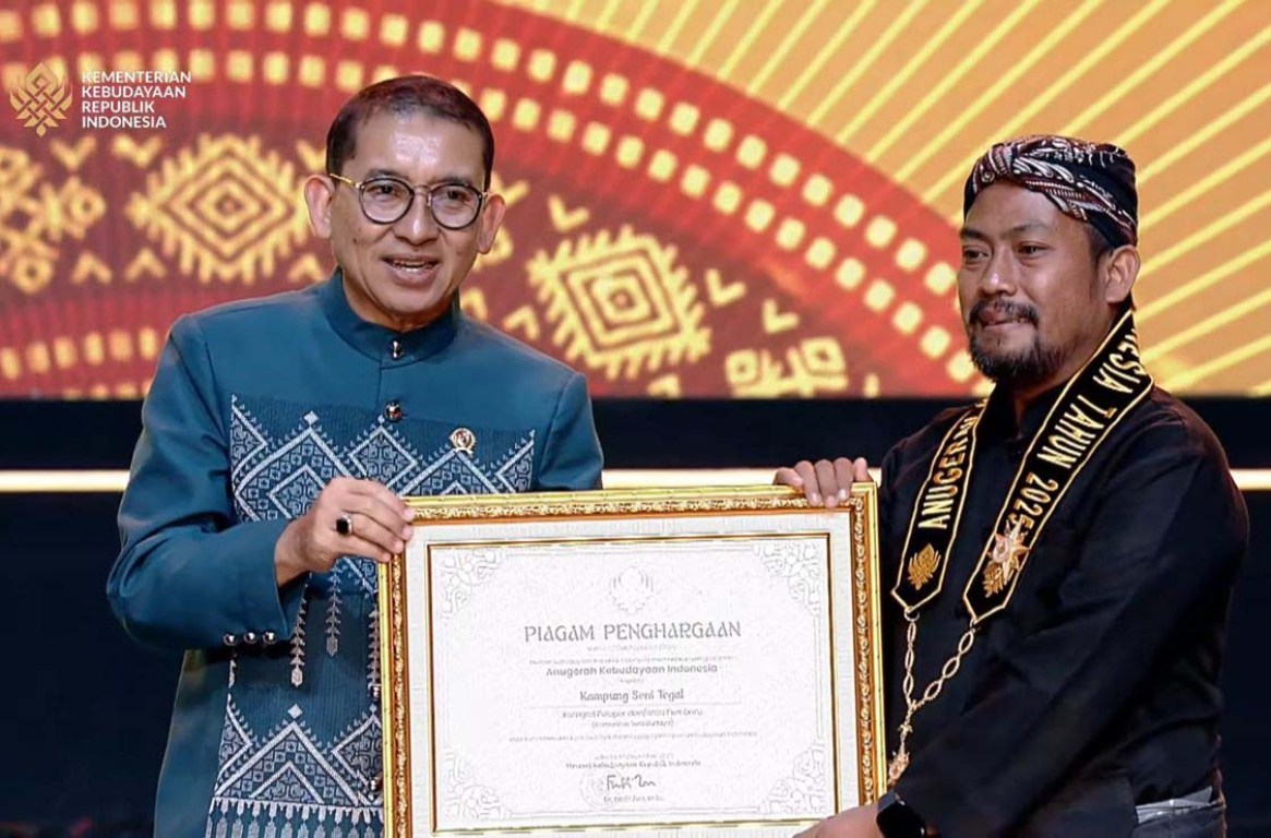 Anugerah Kebudayaan Indonesia 2025: Kampung Seni Tegal Raih Penghargaan Kategori Pelopor