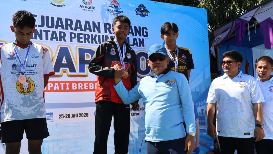 Gali Potensi Atlet Berprestasi di Brebes, Pemkab Sukses Jadi Tuan Rumah KRAP Jateng
