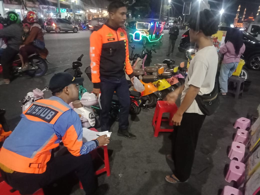 20 Pemilik Usaha Penyewaan Skuter dan Sepeda Listrik di Kawasan Jalan Pancasila Tegal Ditegur Dishub