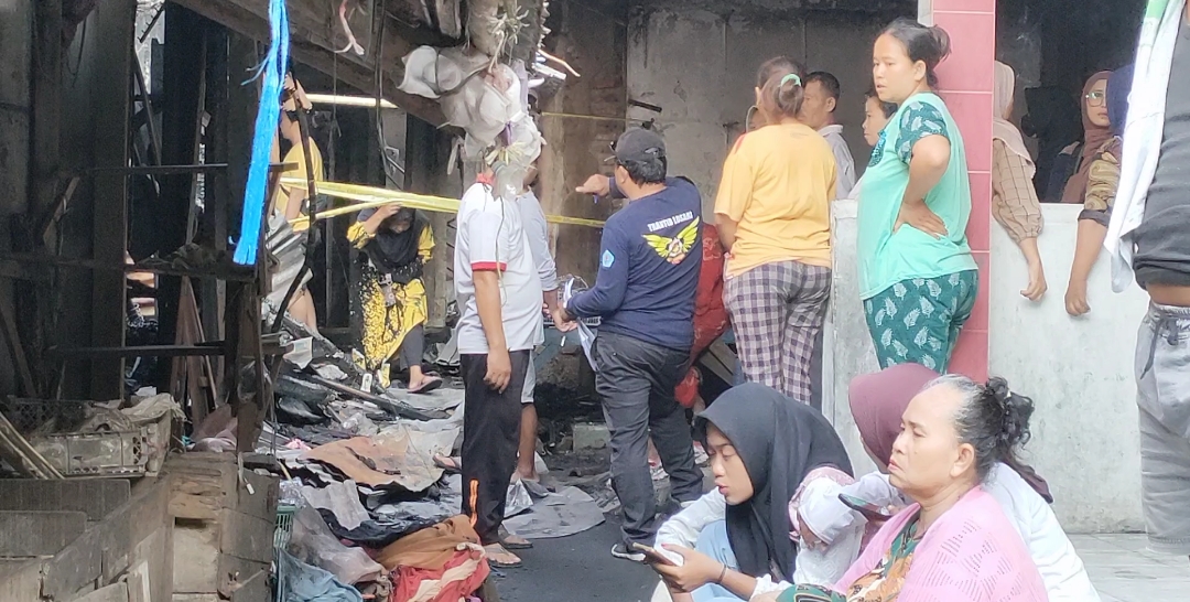 Update Kebakaran Pasar Losari Brebes, 20 Kios 6 Lapak dan 2 Toko Dilalap Si Jago Merah