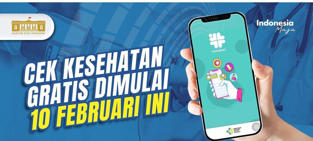 Catat! Cek Kesehatan Gratis Kado Ulang Tahun Sudah Dimulai Hari Ini 10 Februari 2025  