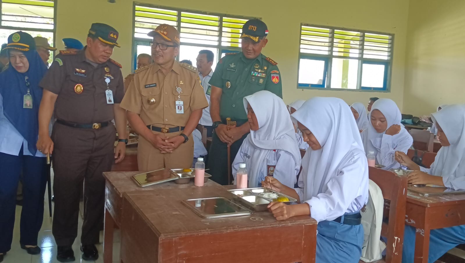 Program Makan Bergizi Gratis di Brebes Sasar 3.000 Siswa