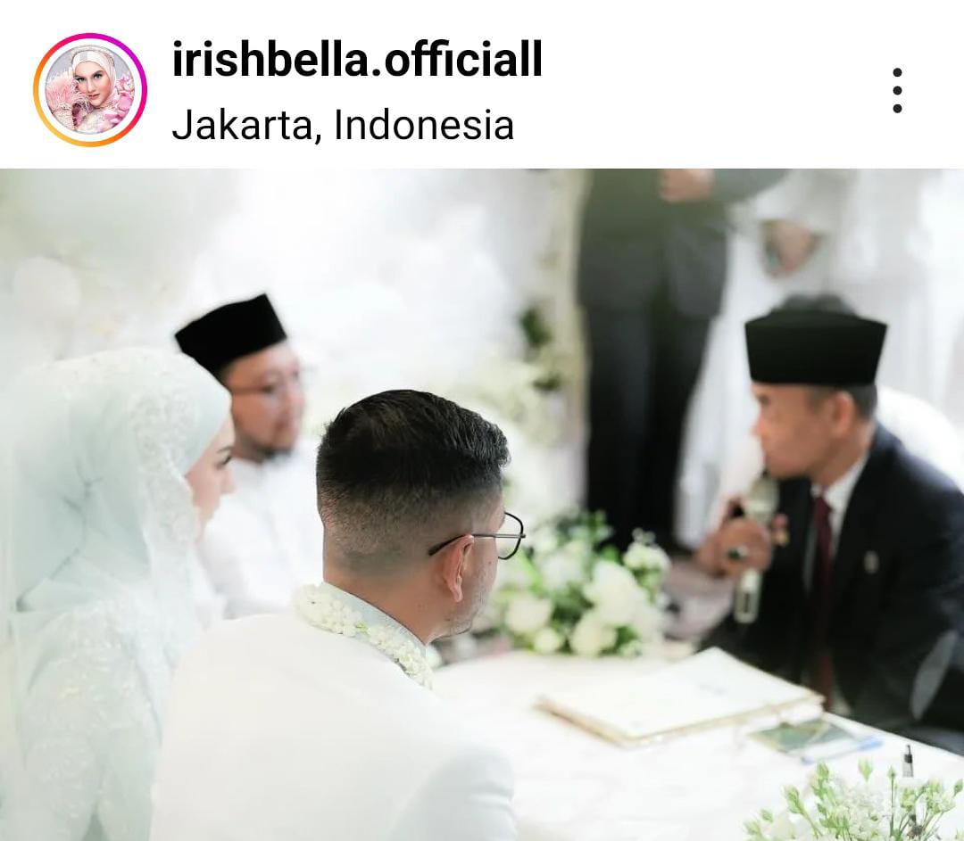 Irish Bella Resmi Menikah dengan Haldy Sabri, Kuasa Hukum Ammar Zoni Singgung soal Janji  