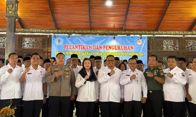 Bupati Lantik Forsekdesi Kabupaten Brebes, Diminta Bantu Program Kerja Pemkab