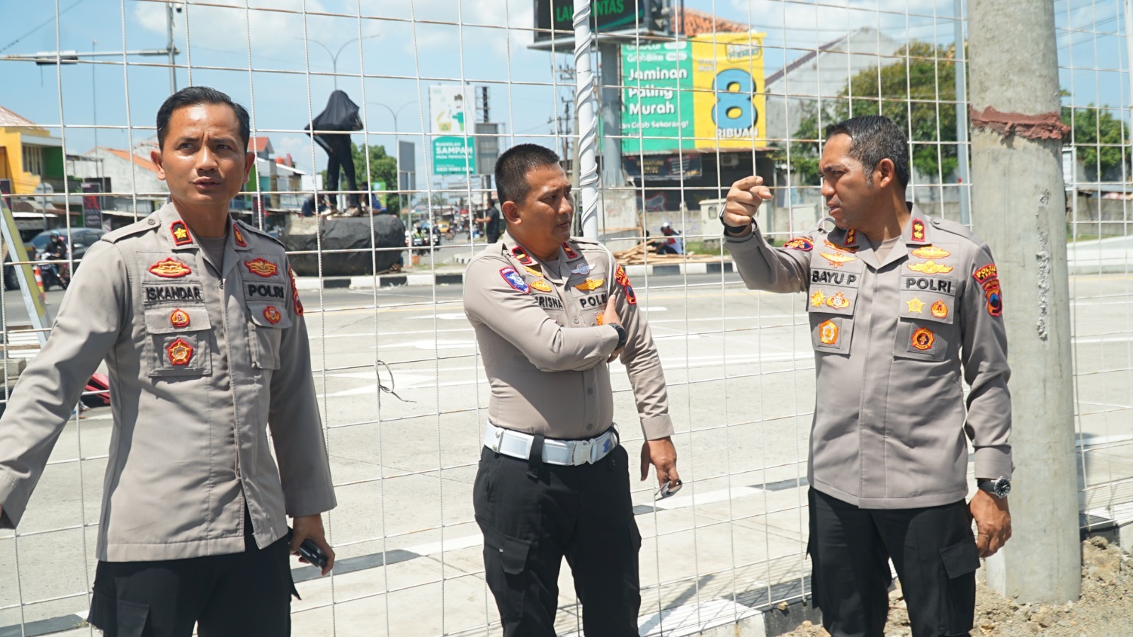 Operasi Lilin Candi 2025, Polres Tegal Cek Pos Strategis Libur Nataru