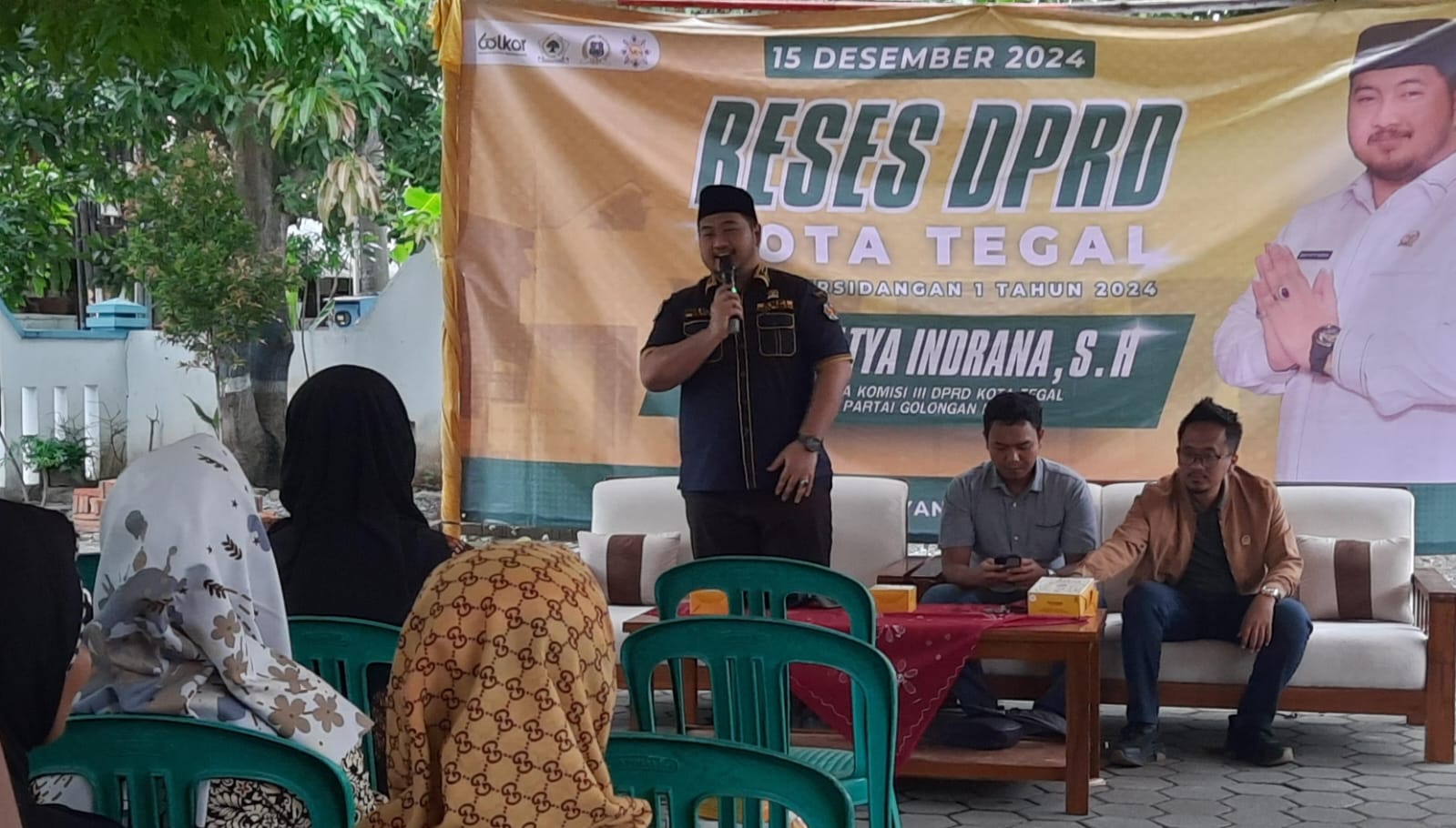 Anggota DPRD Kota Tegal Termuda Gelar Reses Perdana