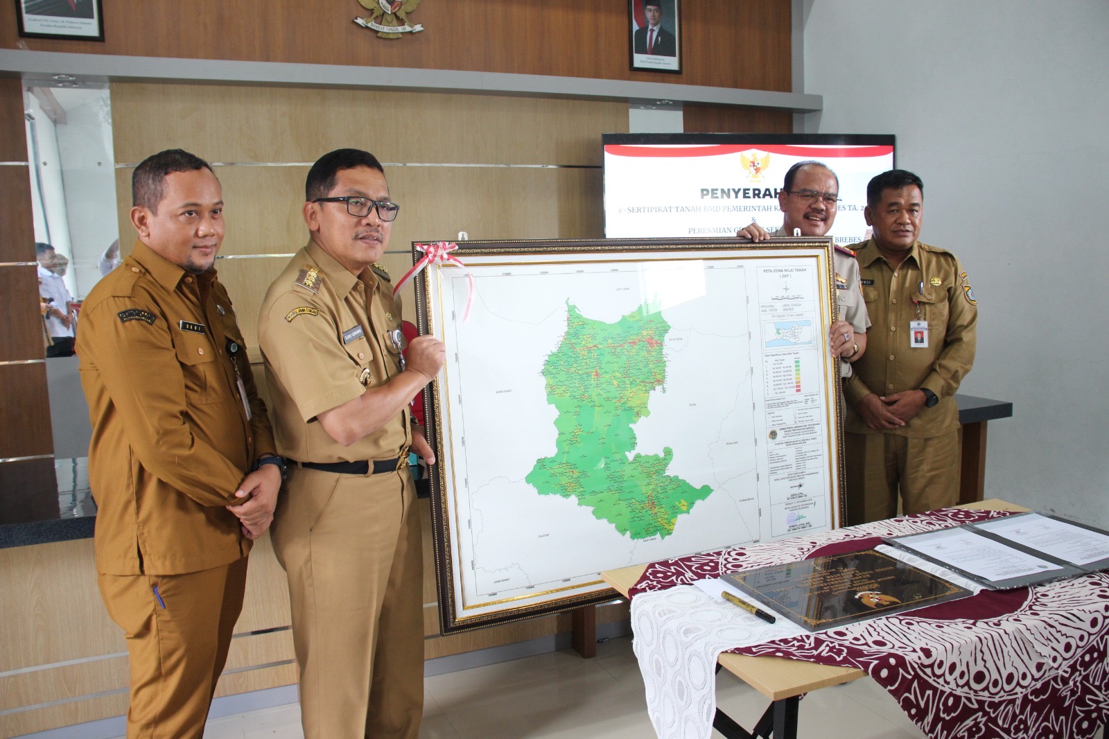 Atasi Persoalan Aset, Pemkab Buka Sekretariat GTRA Brebes di Dinperwaskim