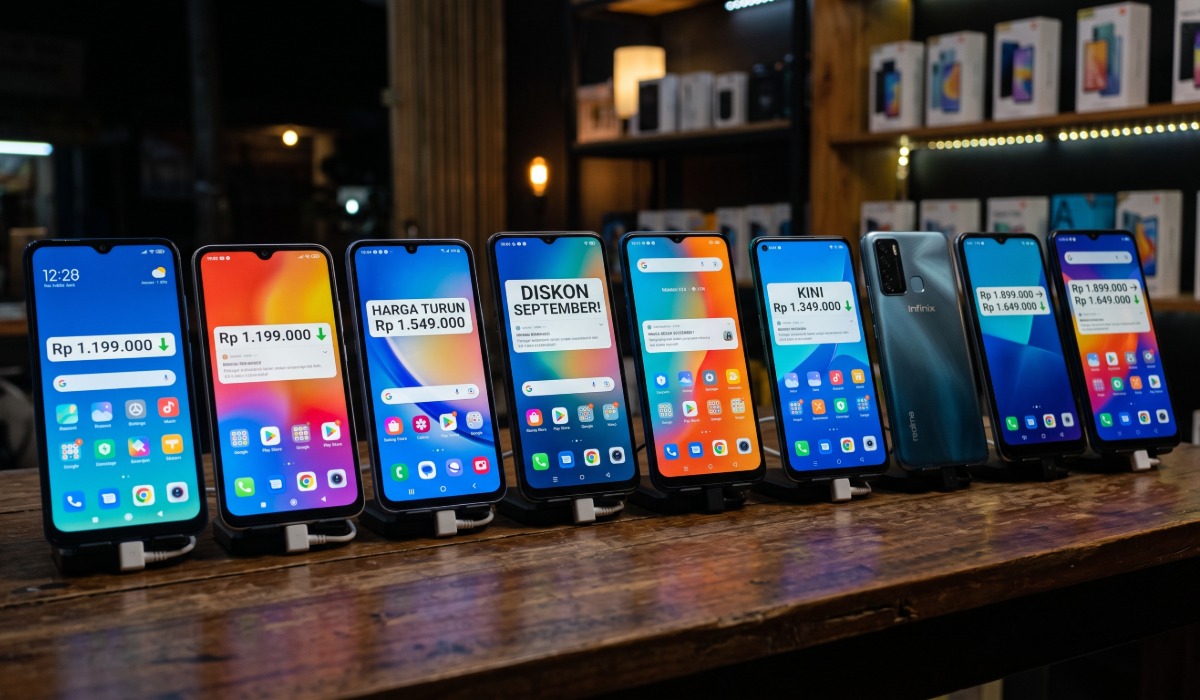 HP Android Murah yang Harganya Turun di Bulan September, Momen Terbaik Beli HP Baru