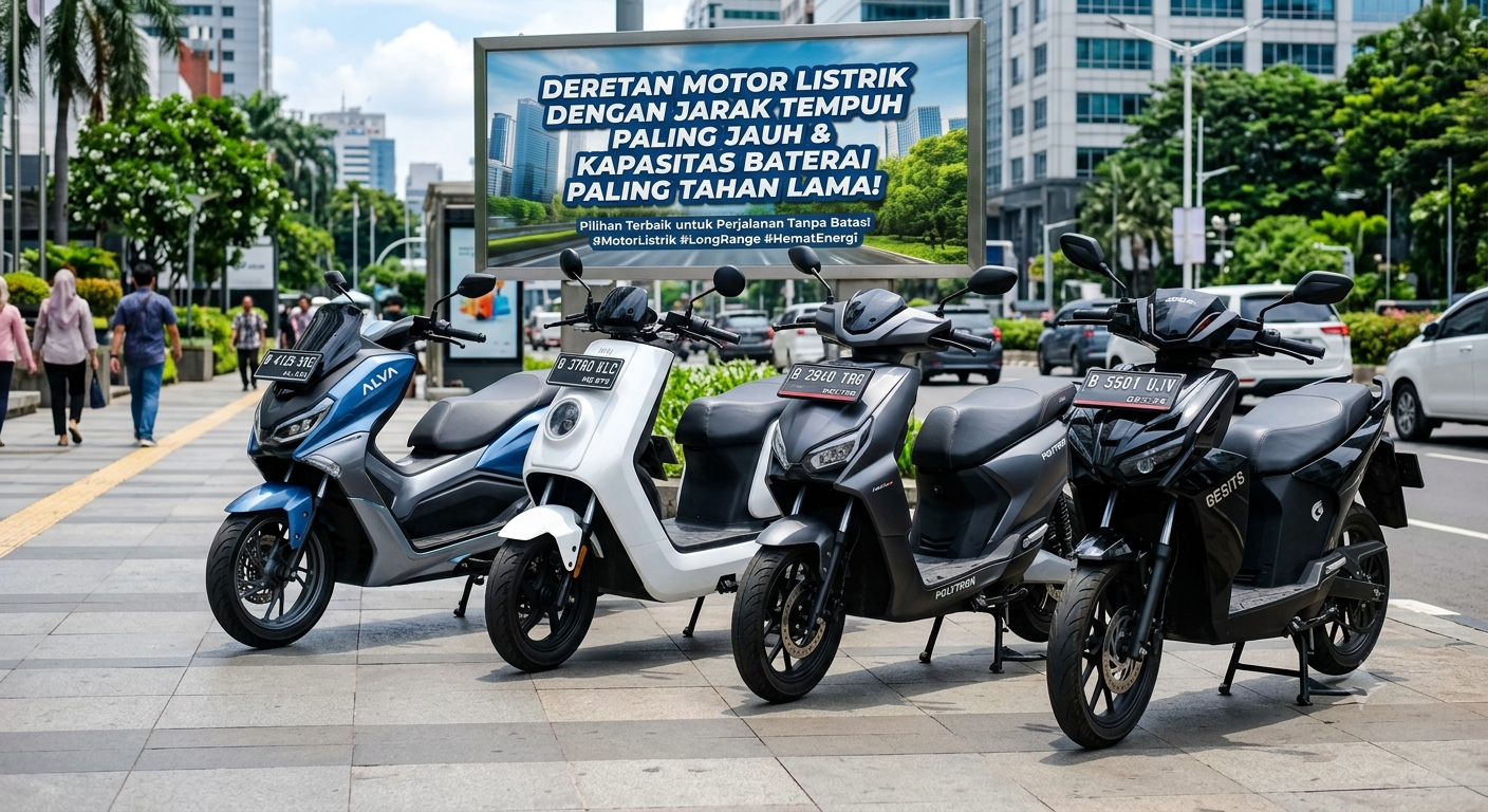 Motor Listrik dengan Jarak Tempuh Paling Jauh: Rekor 2026!