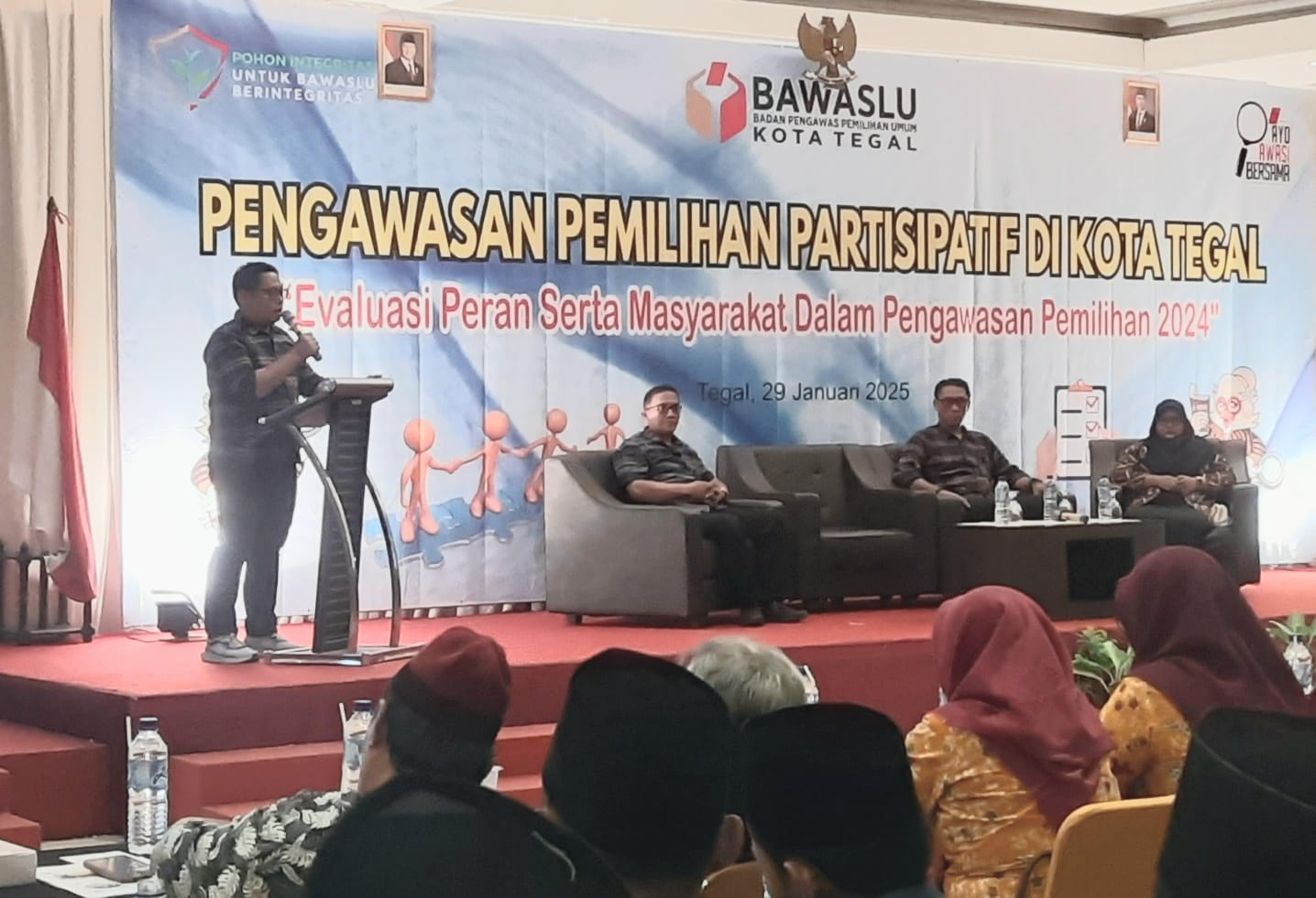 Pilkada 2024 di Tegal Sisakan Satu Tahapan, Bawaslu Gelar Sosialisasi Pengawasan Partisipatif