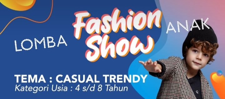 DEBE Mall Bersama Tegal Food Square Gelar Lomba Fashion Show Anak, Kamis 3 Agustus 2023 Sore Nanti!