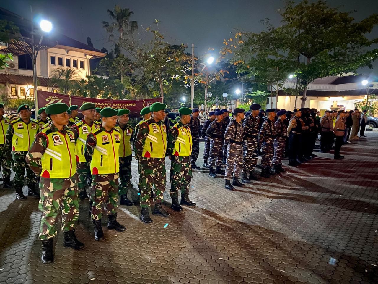 279 Personel Gabungan Diterjunkan Amankan Debat Kedua Calon Wali Kota dan Wakil Wali Kota Tegal