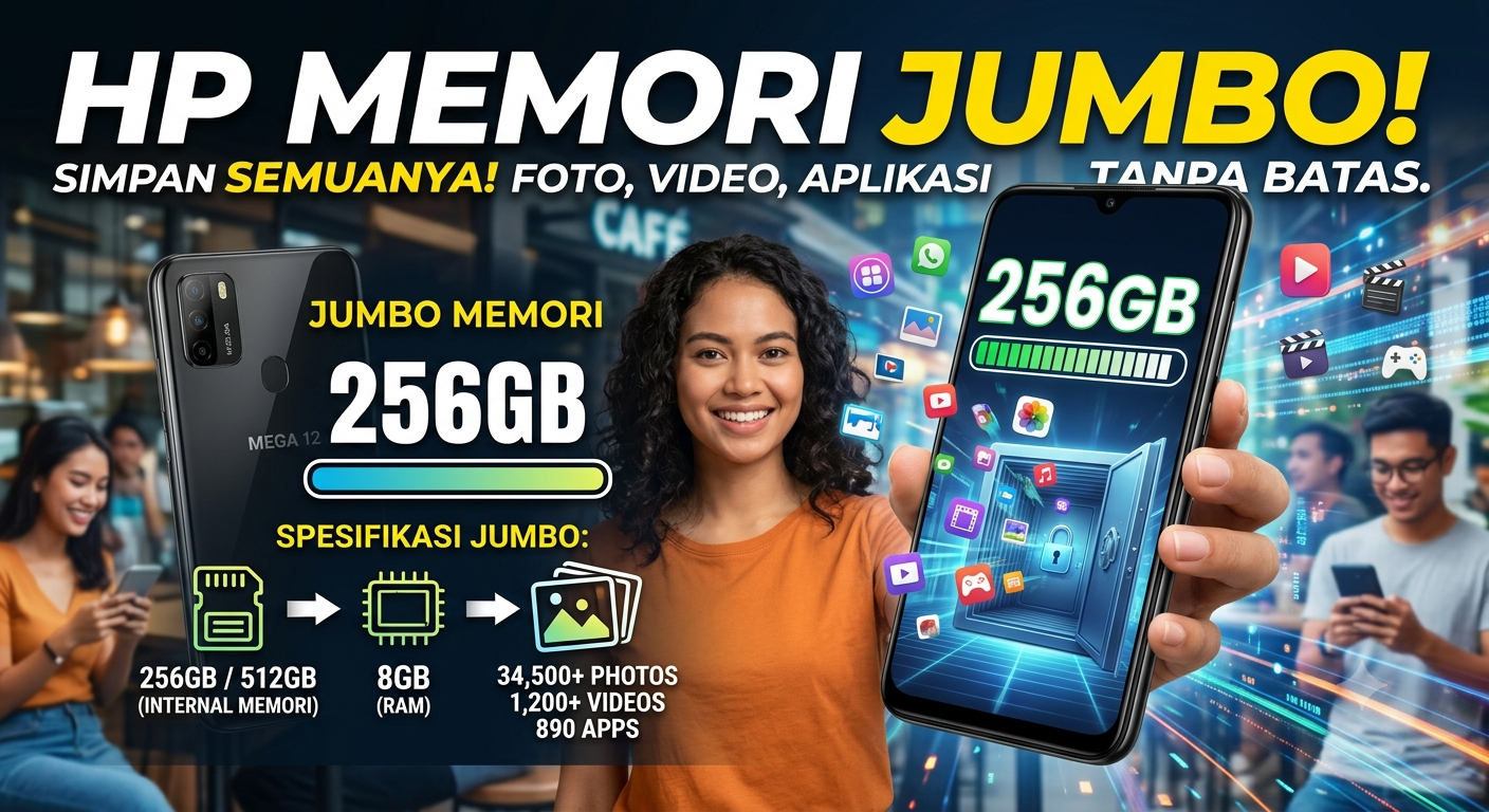 HP Memori Jumbo Paling Canggih Pilihan Utama