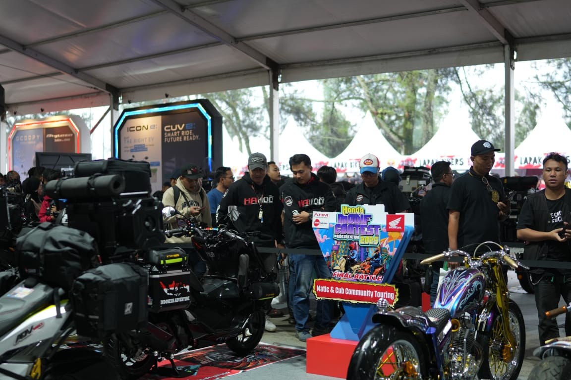 Ribuan Modifikator Ikut Pesta Akbar Honda Modif Contest, Juara Nasional Diraih Nur Samsul Alam 