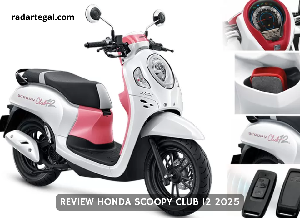 Tampil Lebih Menarik, Intip Review Honda Scoopy Club 12 2025