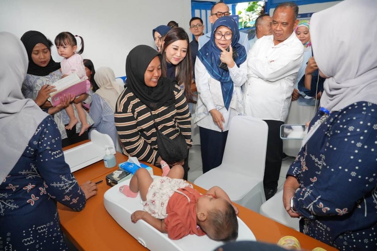BRI Peduli Perkuat Kesehatan Ibu dan Anak di Desa Hargobinangun Sleman
