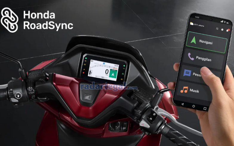 Kerja Tambah Lancar, Begini 5 Cara Mudah Menghubungkan Smartphone ke Honda PCX 160 RoadSync 2025