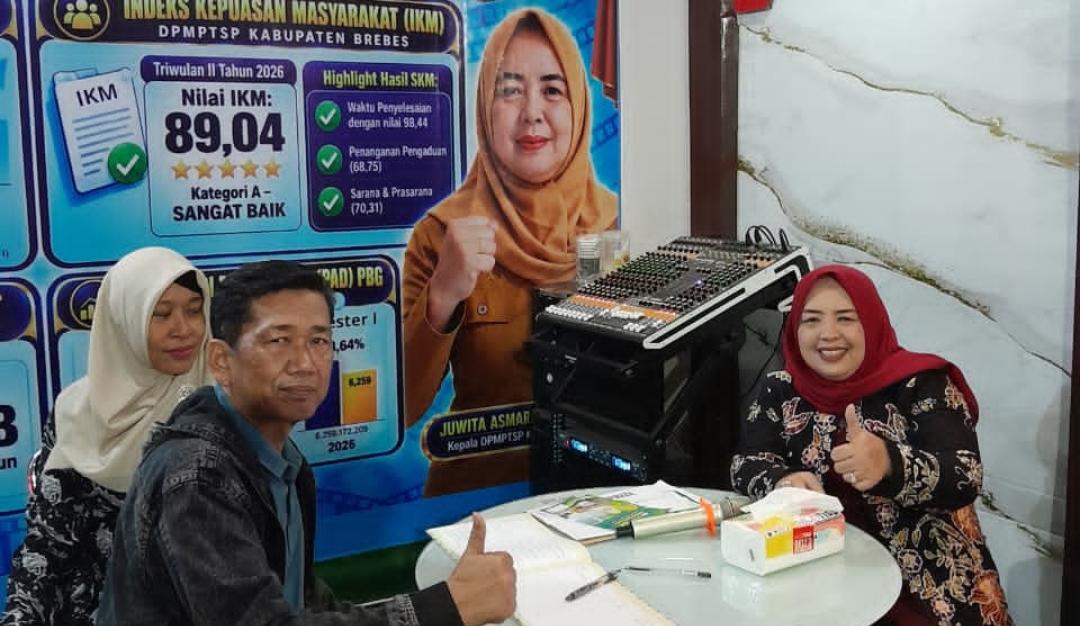 Dekatkan Layanan ke Warga, DPMPTSP Buka Layanan Perizinan di Brebes Expo 2026