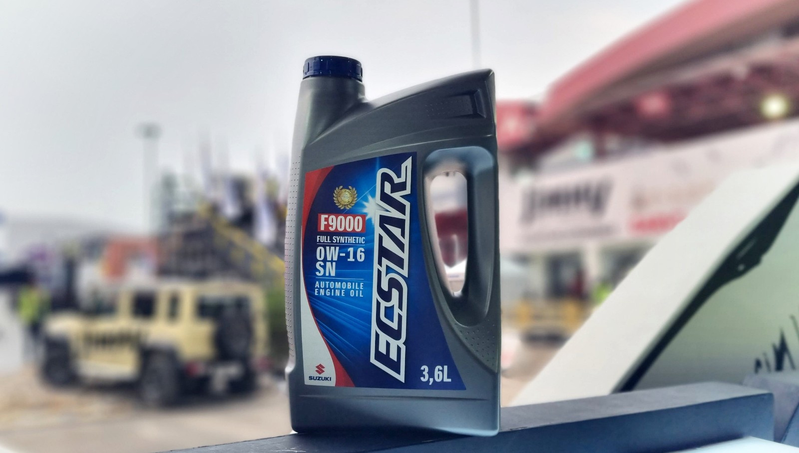 Suzuki ECSTAR Oil 0W-16 SN yang Dibuat Khusus untuk Pelumas Suzuki Jimny 5 Pintu, Demi Perlindungan Optimal