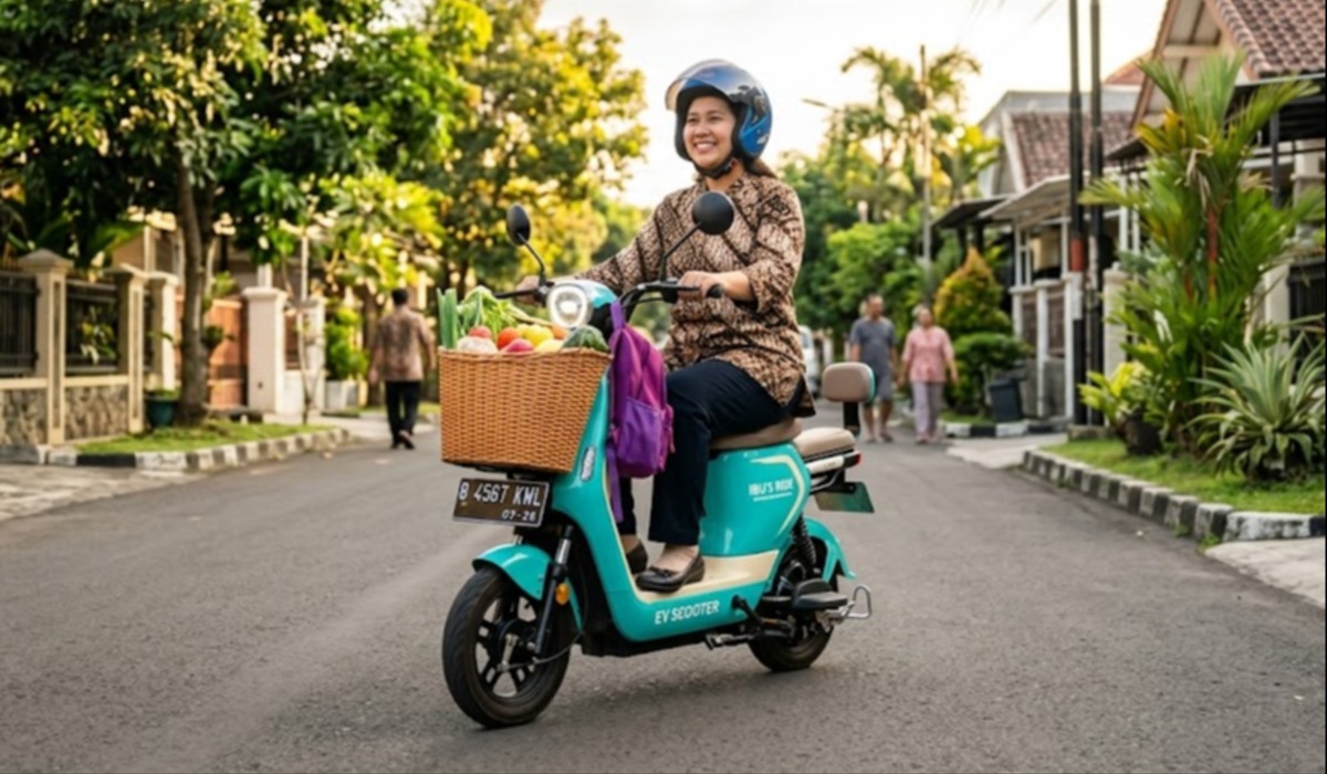 Daftar Sepeda Listrik Nyaman untuk Ibu Rumah Tangga, Ringan Dipakai ke Pasar dan Keliling Komplek