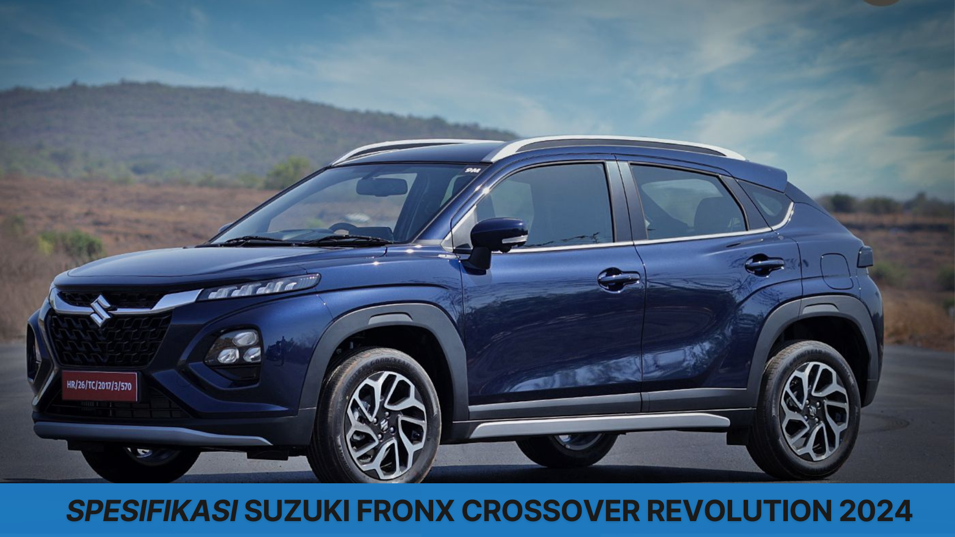 Spesifikasi Suzuki Fronx Crossover Revolution 2024, Bakal Masuk ke Indonesia?