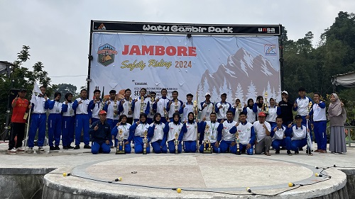 Asta Motor Jateng Gelar Jambore Safety Riding 2024 Bagi 64 SMK Binaan Honda