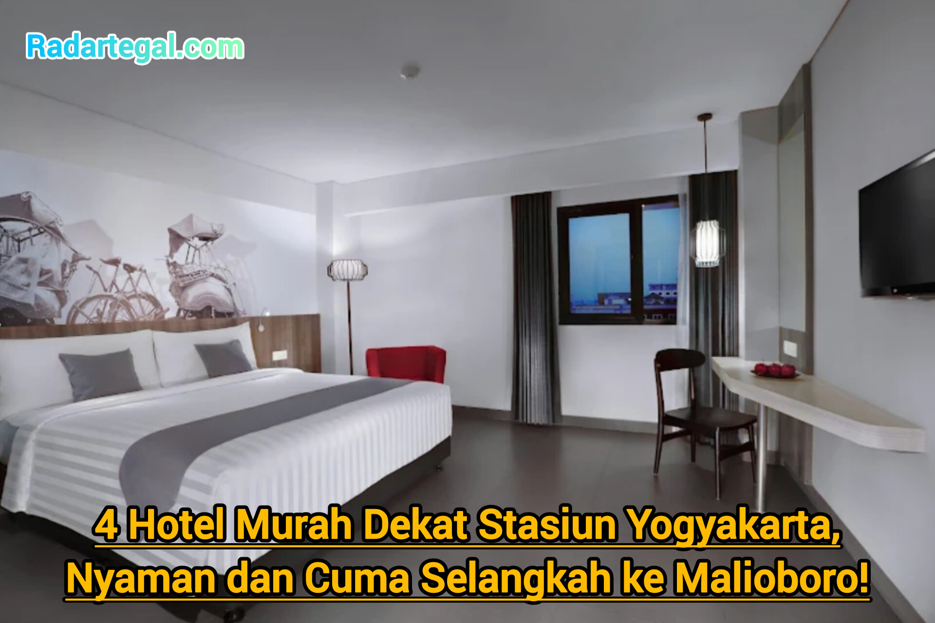 4 Hotel Murah Dekat Stasiun Yogyakarta, Nyaman dan Cuma Selangkah ke Malioboro!