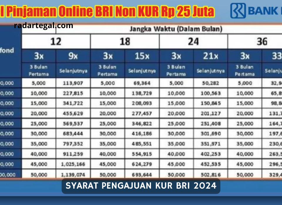 Punya Usaha Produktif? KUR BRI 2024 Tawarkan Pinjaman Hingga Rp500 Juta, Ini Syaratnya