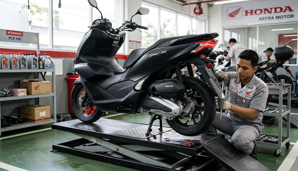 Rincian Biaya Servis dan Perawatan Honda PCX 160 per Tahun, Siapkan Dana Segini