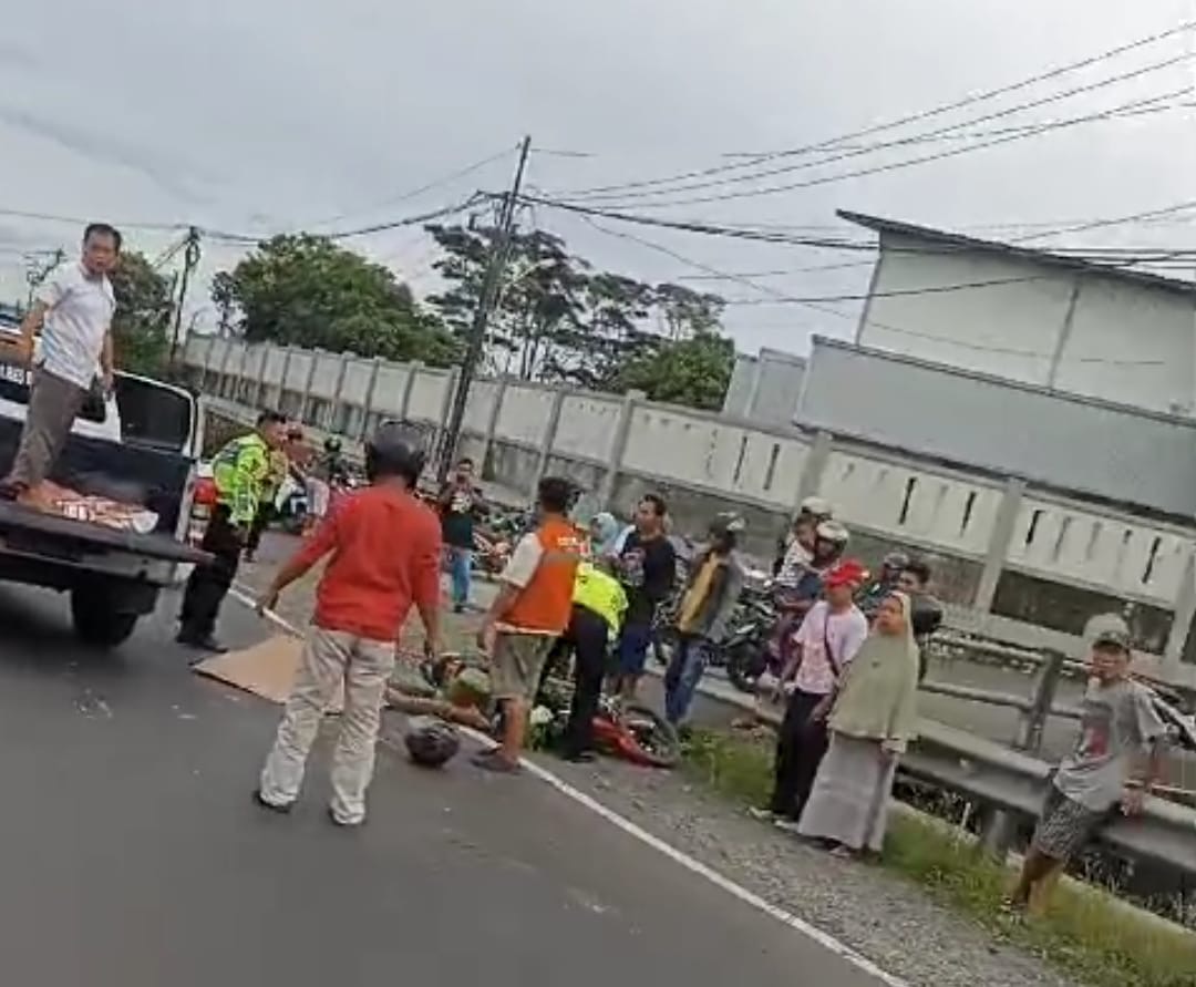 Penjual Bakso Tewas usai Kecelakaan di Dekat Flyover Kretek Brebes