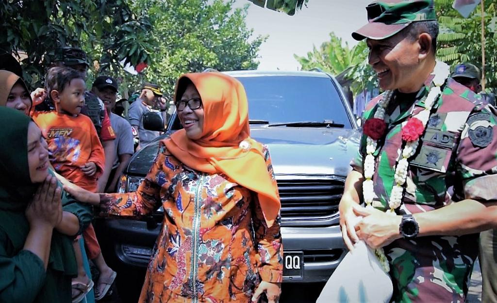 Tim Wasev Mabes TNI Kunjungi TMMD Reguler Kedungkelor  