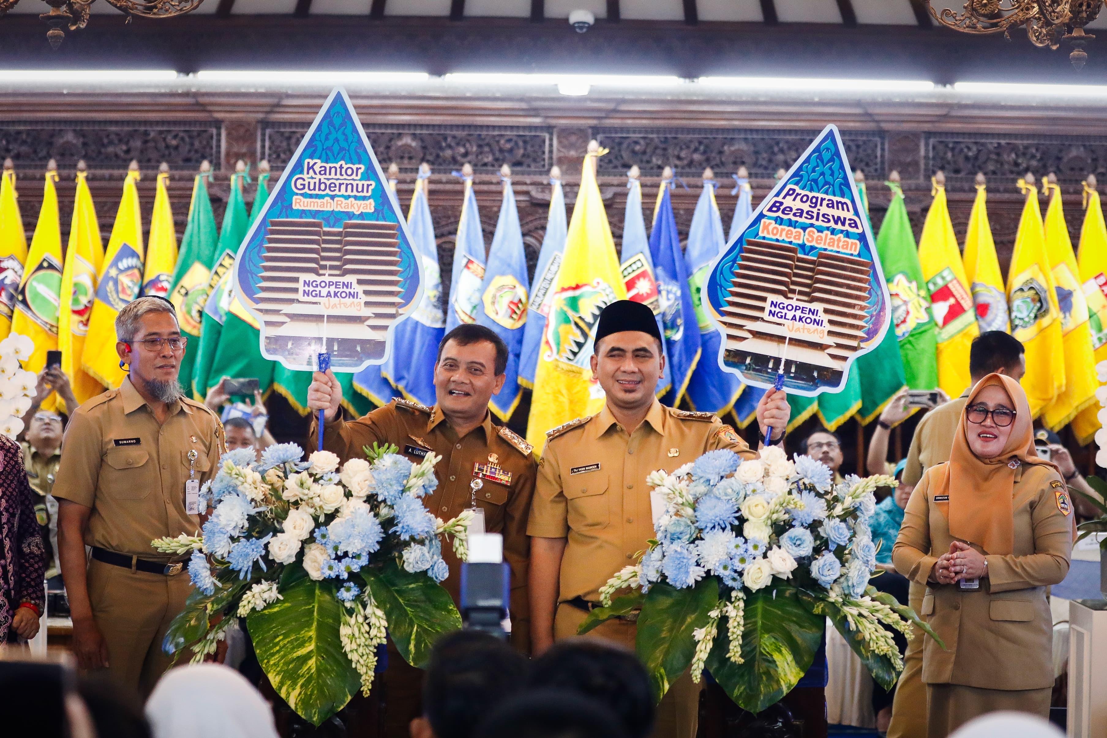 Setahun Pimpin Jateng, Ini Sederet Dinamika dan Capaian Ahmad Luthfi-Taj Yasin