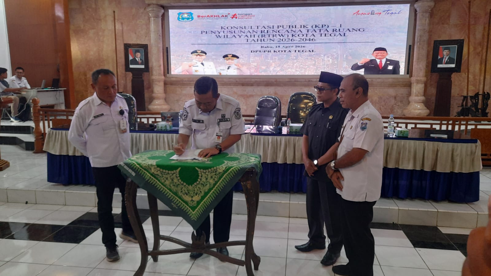 Perbarui RTRW, Pemkot Tegal Gelar Rapat Konsultasi Publik