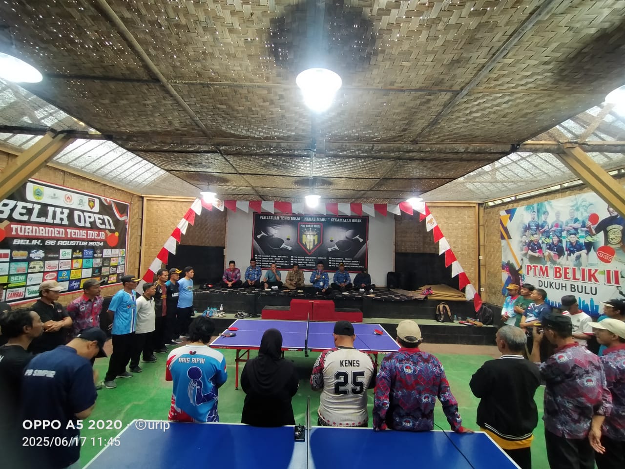 Turnamen Tenis Meja PPDI Kecamatan Belik Pemalang Resmi Dibuka