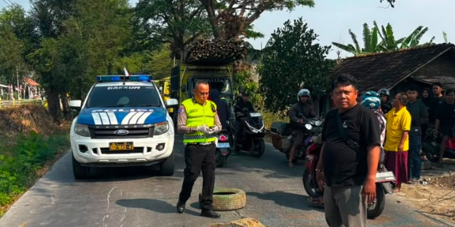 Alami Microslep, Pengendara Alami Kecelakaan di Jalan Brebes-Jatibarang, Begini Nasibnya