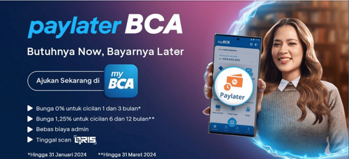 Cara Mudah Mendaftar Paylater BCA Online, Cukup Pakai HP Bisa Dapatkan Limit hingga 20 Juta