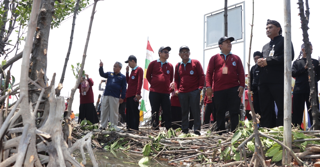 Program Rosi Tampan Melalui Jalur Tol, Upaya Dinas Perikanan Ajak Warga Jaga Saluran Tambak