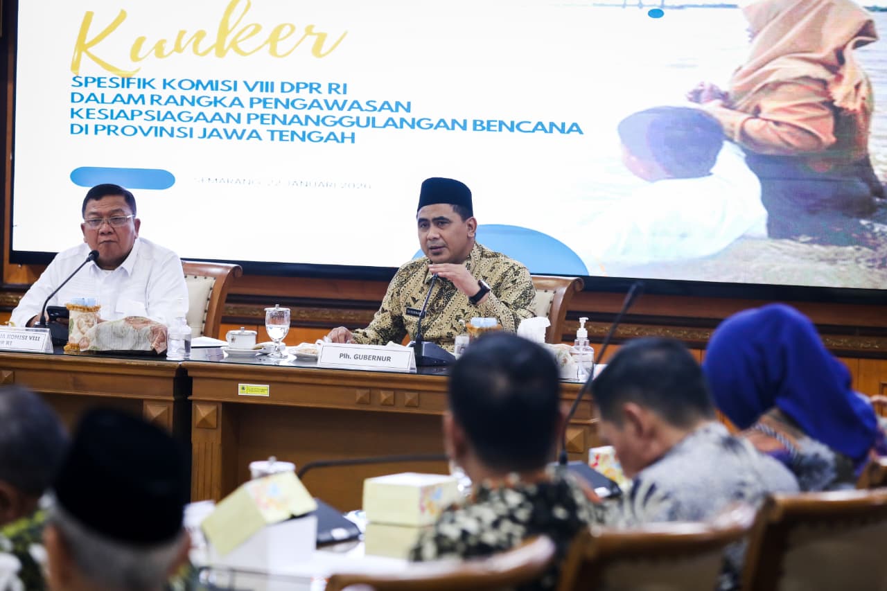 DPR RI Puji Respons Cepat Pemprov Jateng dalam Penanganan Bencana Hidrometeorologi