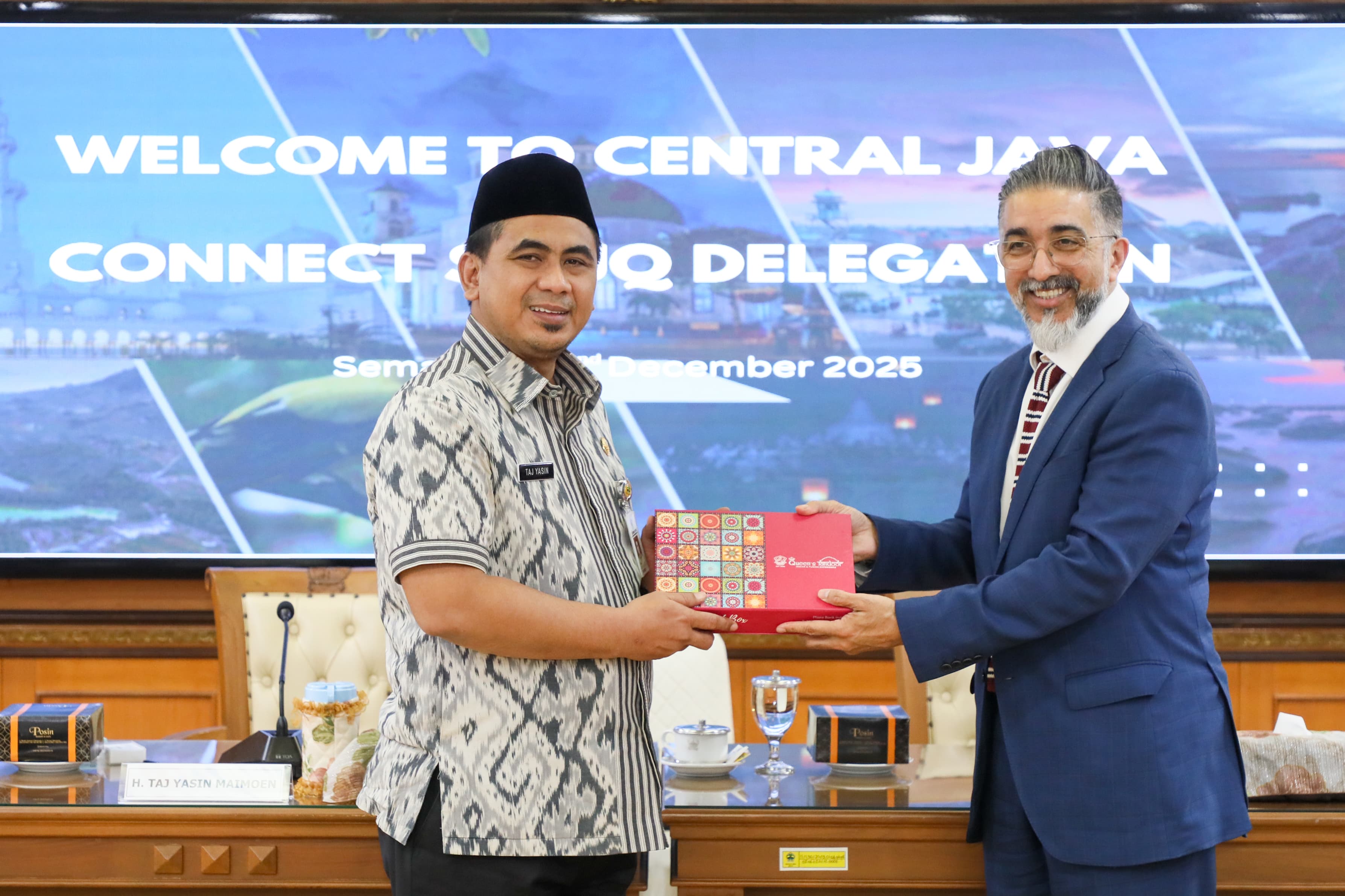 Kamar Dagang Dunia, Jajaki Kerja Sama dengan Pemprov Jateng Pasarkan Kopi dan Rempah