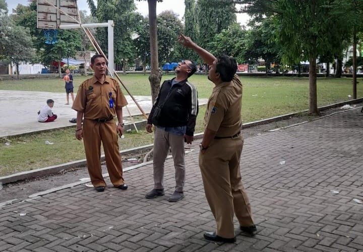 Bakal Ditempati, Rumdin Bupati dan Wabup Tegal Dirapikan DLH Jelang Pelantikan 