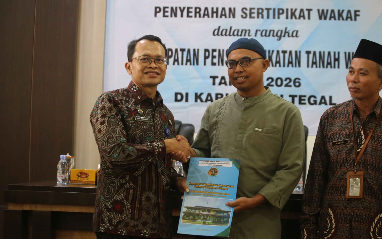 Pemkab Percepat Pensertifikatan Tanah Wakaf di Kabupaten Tegal