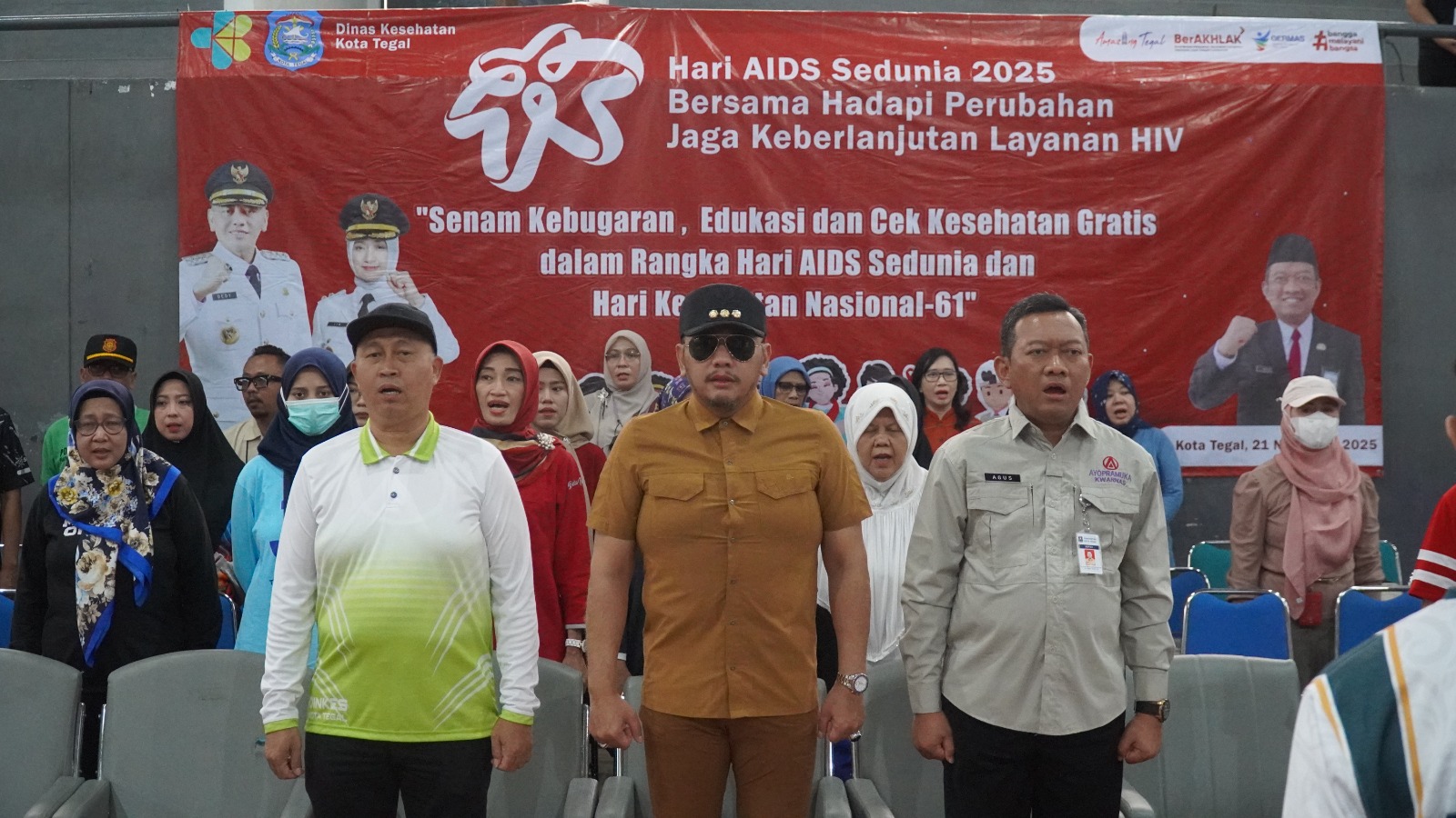 Wali Kota Tegal Dedy Yon Ajak Semua Pihak Hapus Stigma Negatif Orang dengan HIV/AIDS