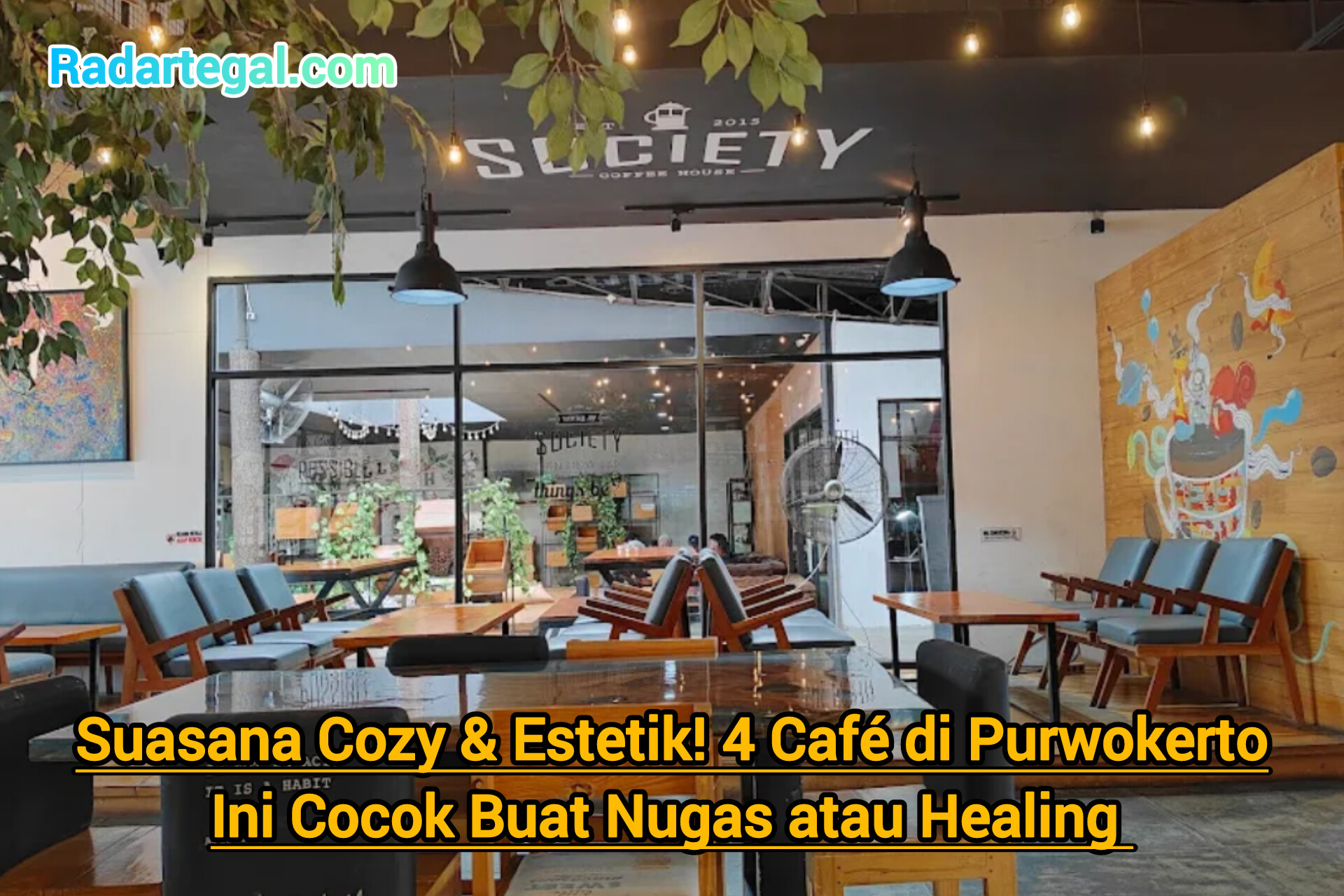 Suasana Cozy & Estetik! 4 Café di Purwokerto Ini Cocok Buat Nugas atau Healing 
