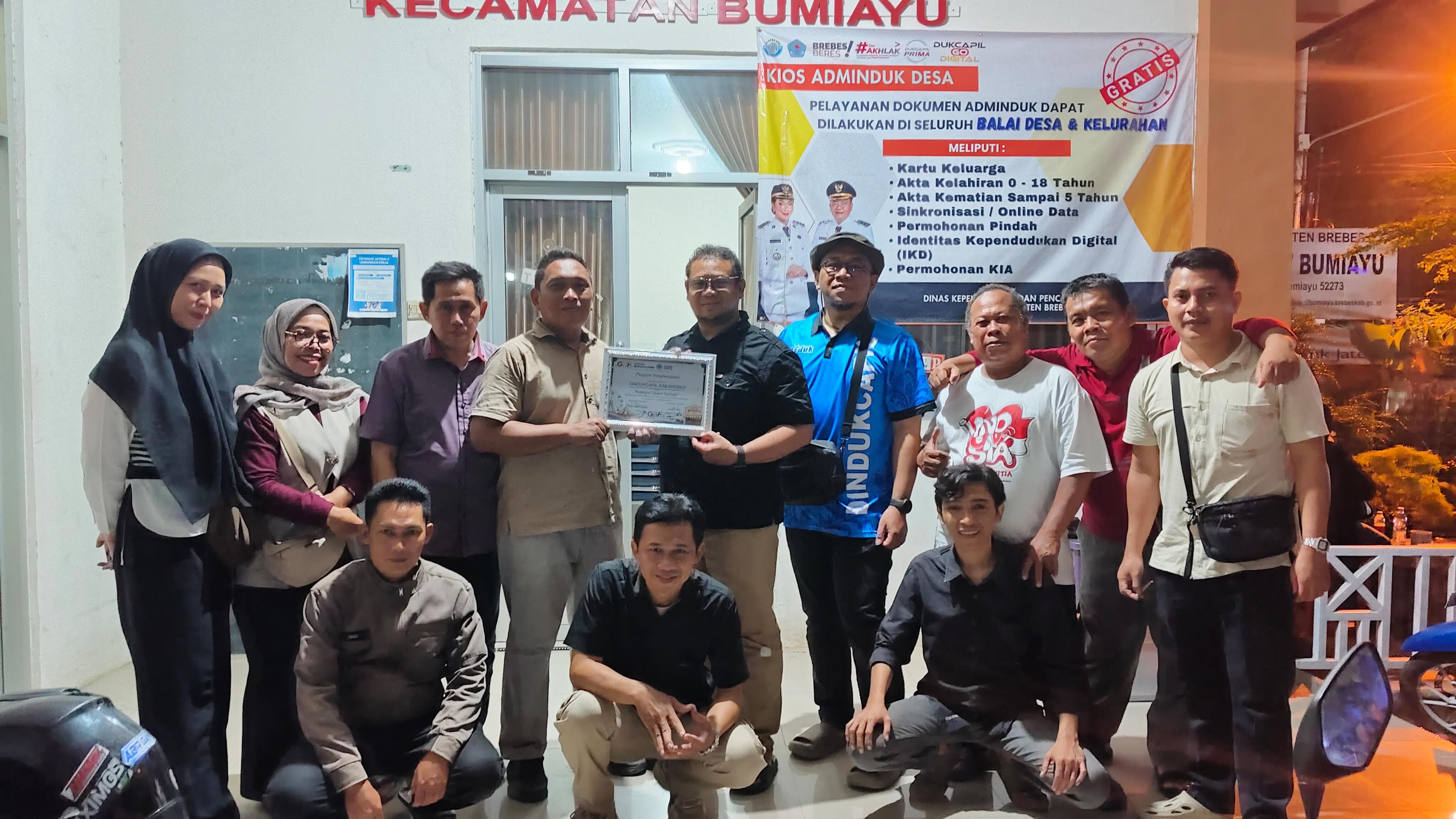 Disdukcapil Brebes Raih Kategori Stand Terbaik dalam Ajang GBF 2026