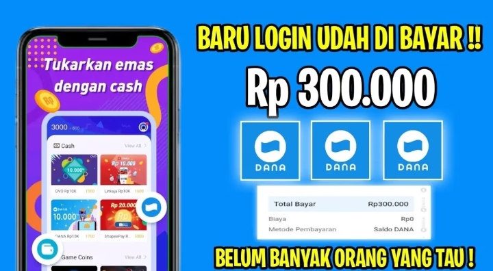 5 Aplikasi Penghasil Uang Ini Terbukti Langsung Membayar, Baru Login Langsung Dapat Cuan