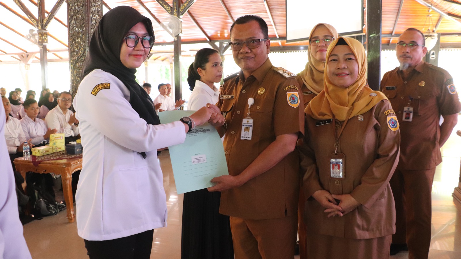156 CPNS di Brebes Terima SK, Wakil Bupati Bilang Begini